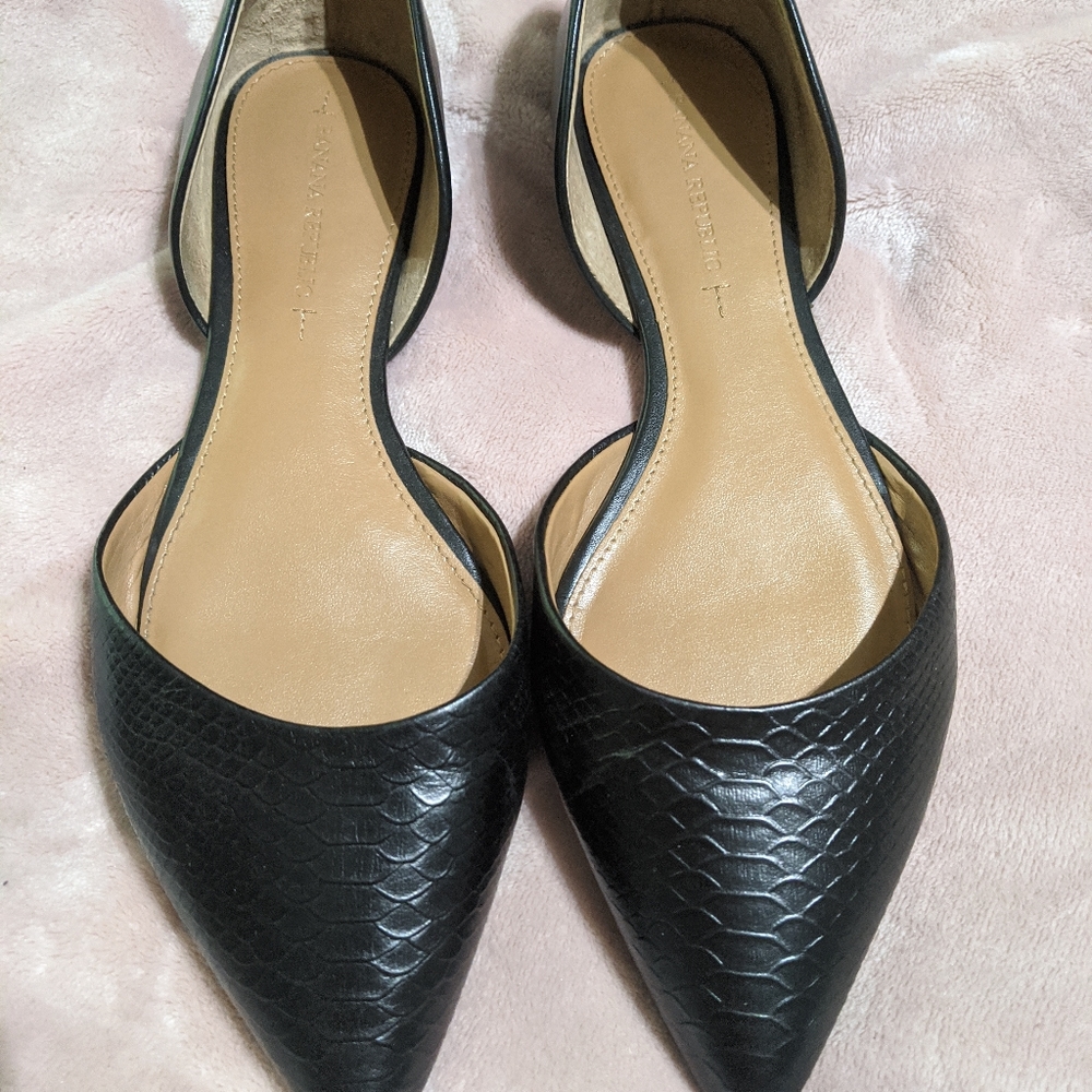 Black flats